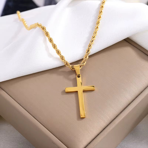 Collier Croix pour Homme + Ebook Offert