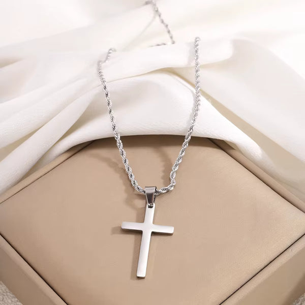 Collier Croix pour Homme + Ebook Offert