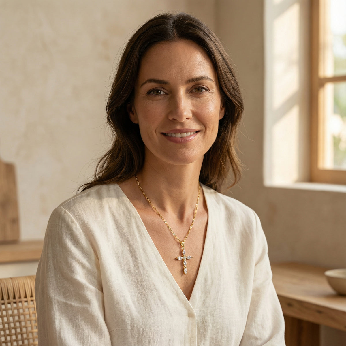 Collier Croix de Grâce + Ebook Offert